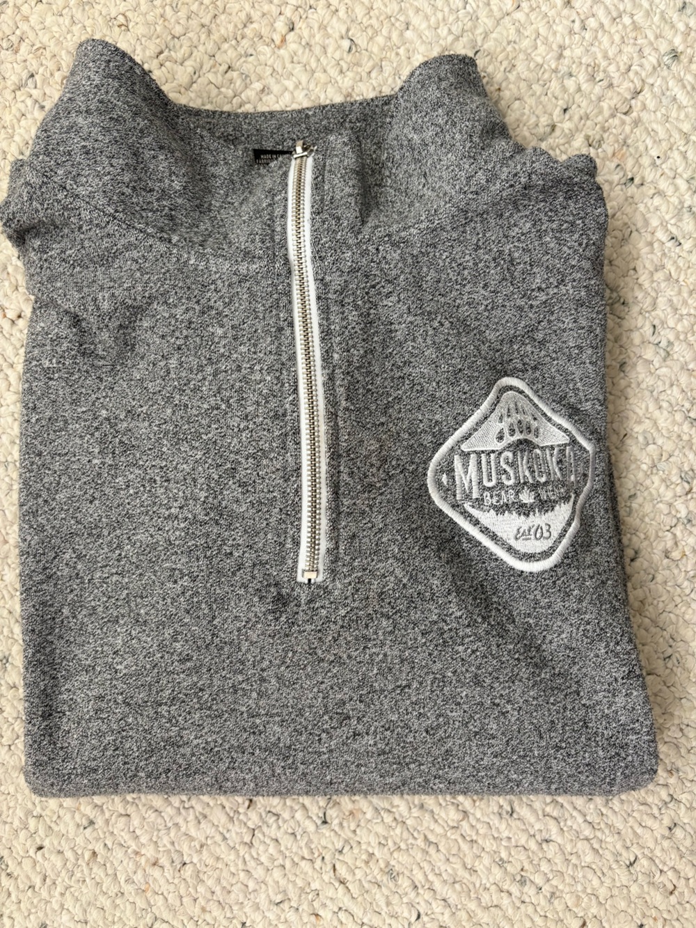 Muskoka Bear Wear quarter zip